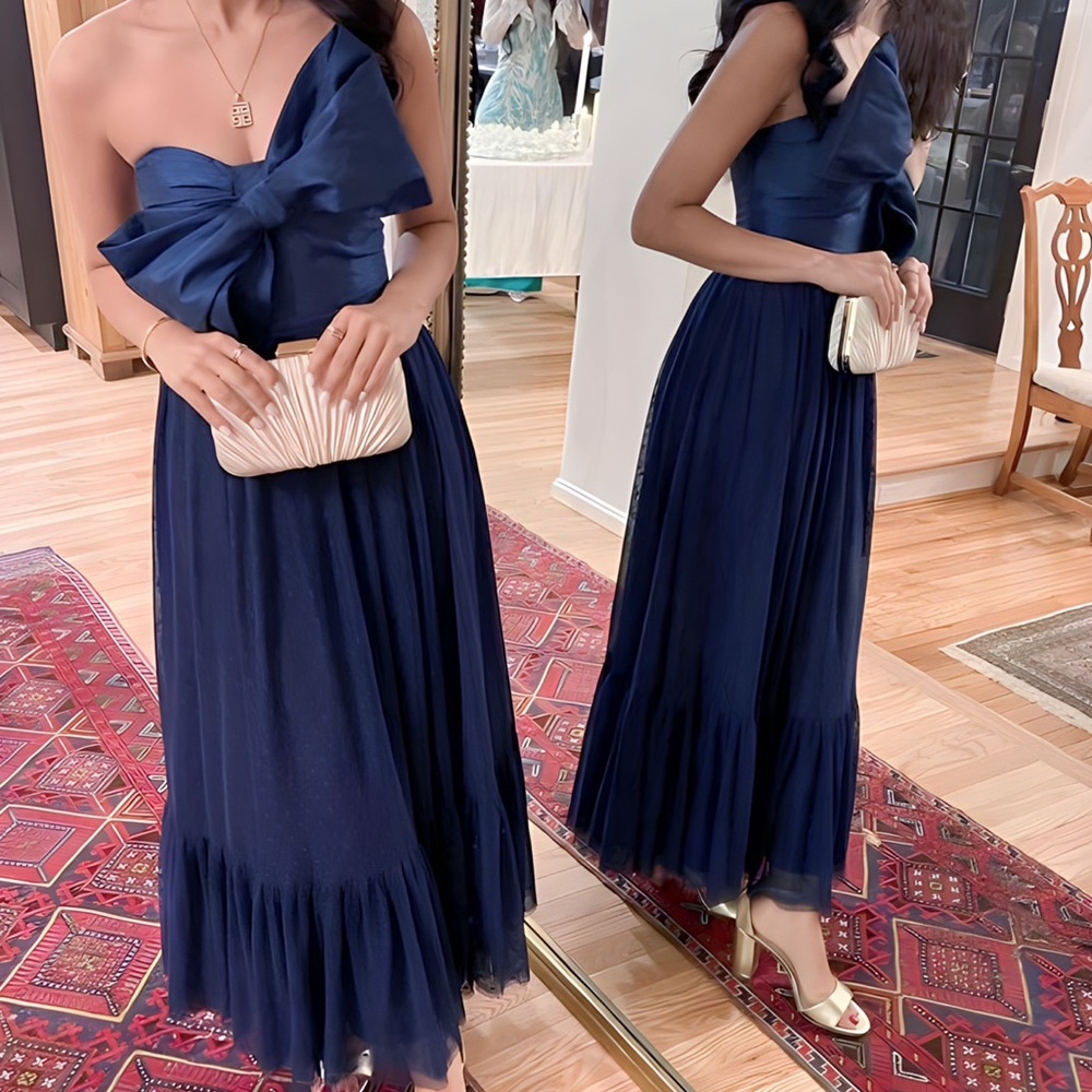 Hutch Bow Tie Midi Dress
